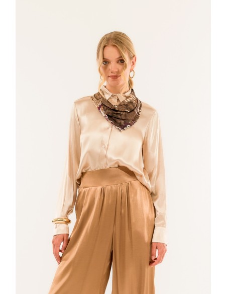 Camisa de homem com Foulard Kontatto