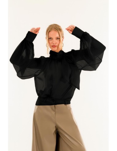 Camisa de manga balão Kontatto