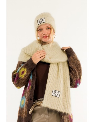 Cachecol com nervuras Kontatto Label