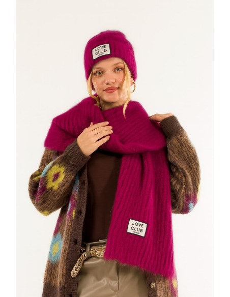 Cachecol com nervuras Kontatto Label