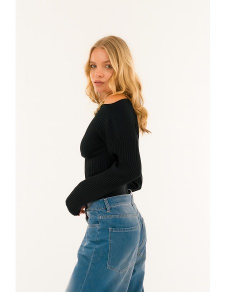 Camisola com nervuras Kontatto