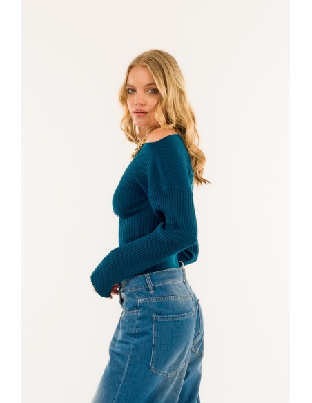 Camisola com nervuras Kontatto