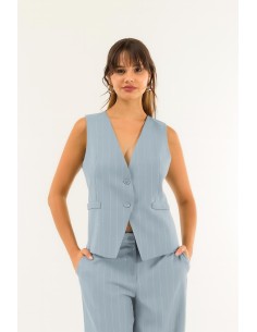 Colete às riscas Kontatto 2