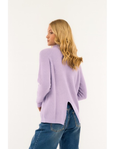 Camisola com fenda nas costas Kontatto Cratera