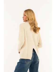 Camisola com fenda nas costas Kontatto Cratera 2