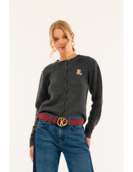 Casaco com bordados Kontatto