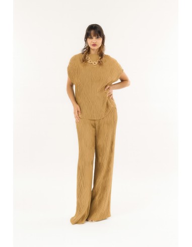 Kontatto Fato Plisse Calças e Blusa