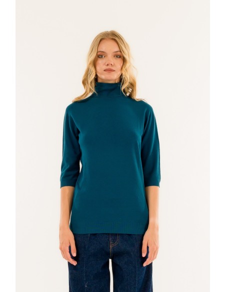 Gola alta de manga curta Kontatto