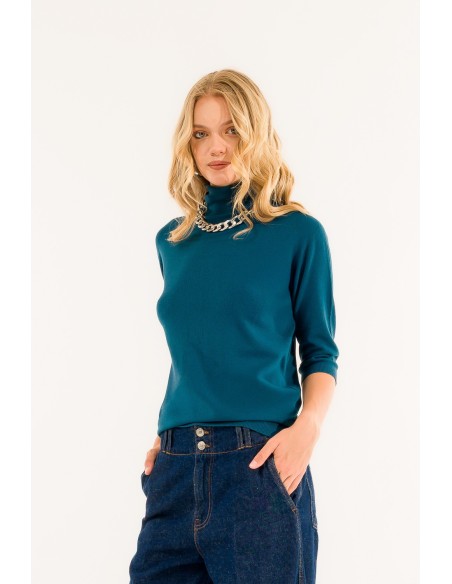 Gola alta de manga curta Kontatto