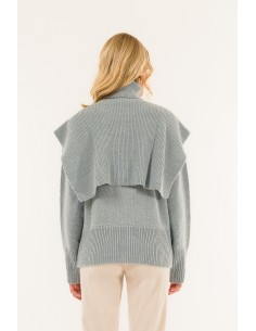 Conjunto de gola redonda e casaco com capuz Kontatto 2