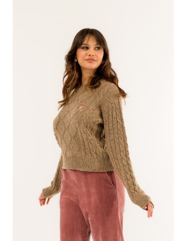 Colar bordado em losango Kontatto