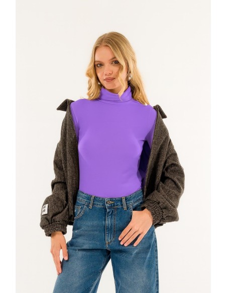 Gola alta de manga comprida Kontatto