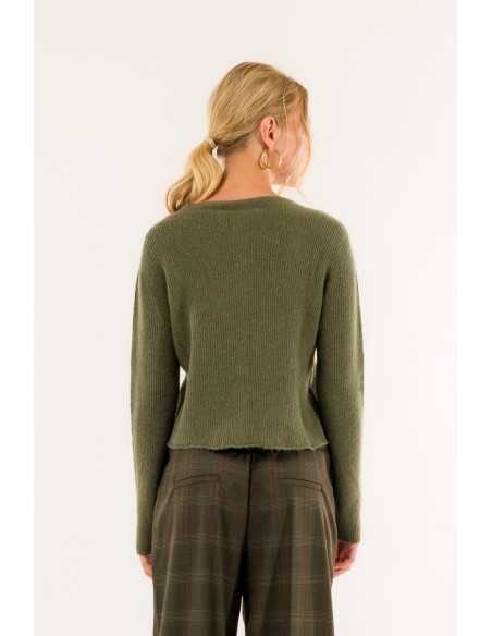 Casaco com nervuras Kontatto