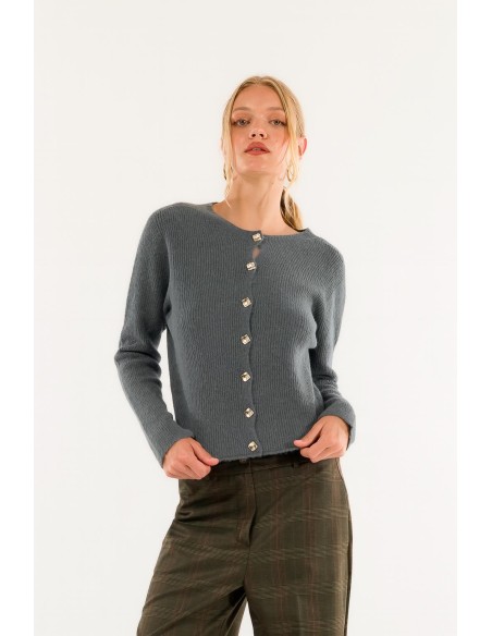 Casaco com nervuras Kontatto