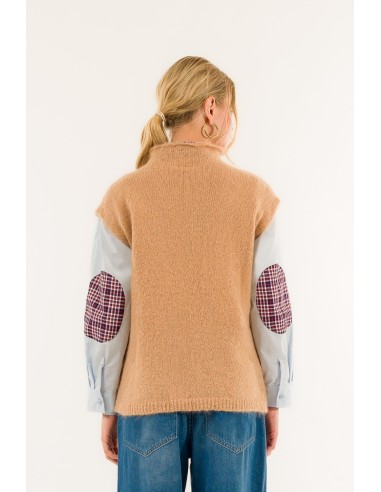 Manga com gola cratera Kontatto