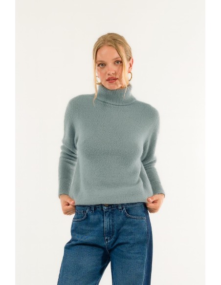 Gola alta de manga comprida Kontatto