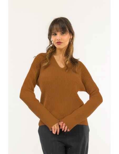 Pólo com nervuras Kontatto