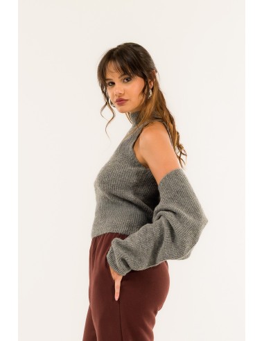 Conjunto de top e blusa Kontatto