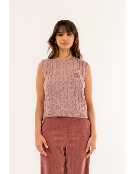 Coletes entrançados Bordados Kontatto