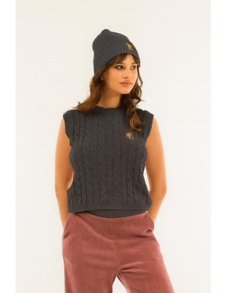 Coletes entrançados Bordados Kontatto