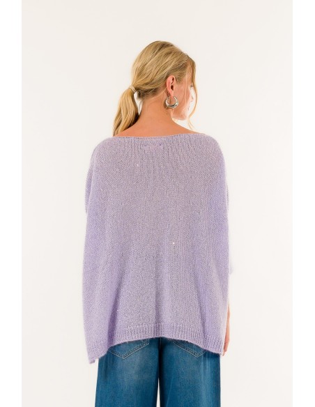 Camisola com gola de barco Kontatto