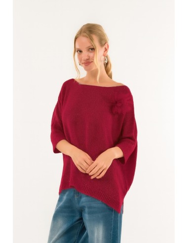 Camisola com gola de barco Kontatto