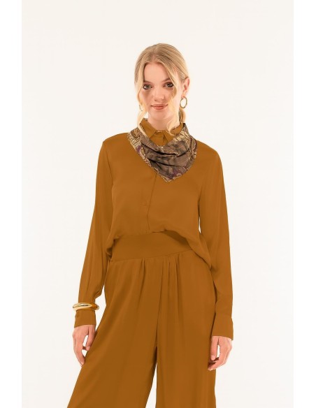 Camisa de homem com Foulard Kontatto