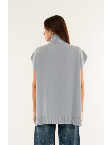 Poncho de gola alta Kontatto