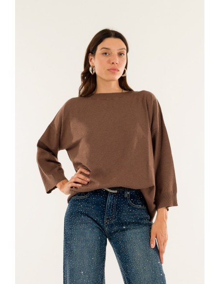 Camisola com gola cratera Kontatto