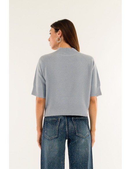 Gola alta de manga curta Kontatto