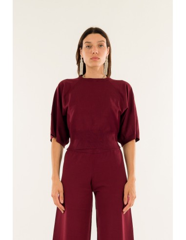 Manga comprida com gola redonda Kontatto