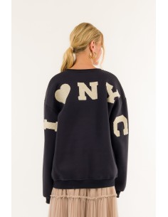 Sweatshirt Over I Love Ny Kontatto 2