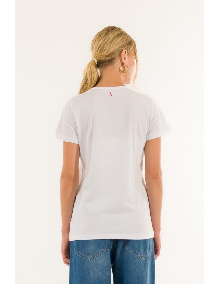 T-Shirt champanhe Kontatto