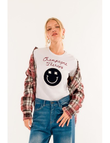 T-Shirt champanhe Kontatto