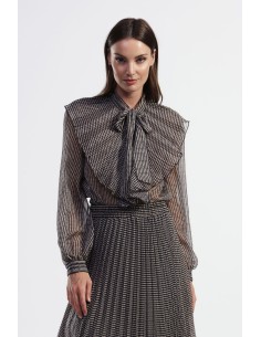 Camisa de manga comprida estampada Dixie