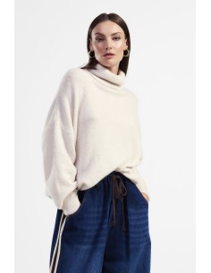 Camisola de gola alta macia e envolvente Dixie