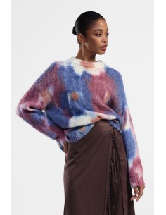 Camisola de manga comprida estampada Dixie