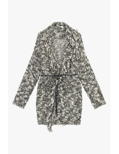 Casaco entrançado Dixie com cinto 2