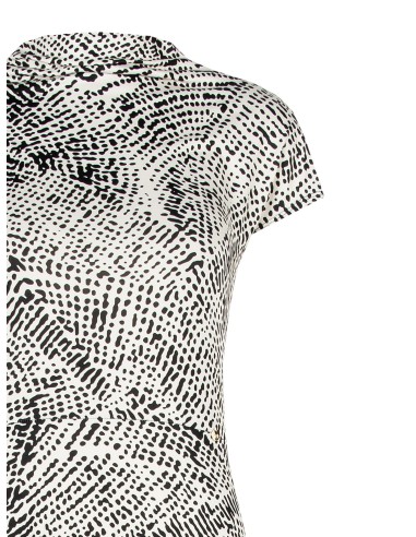 Vestido comprido justo com folho na parte inferior Rinascimento