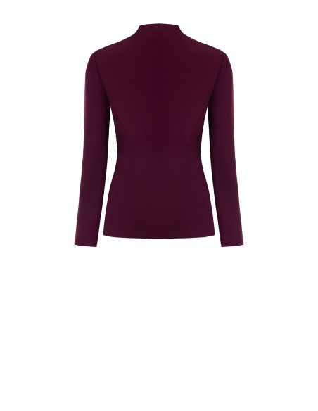 Blazer de tecido técnico com fivela Rinascimento