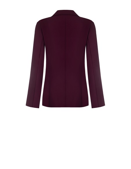 Casaco blazer de tecido fluido Rinascimento