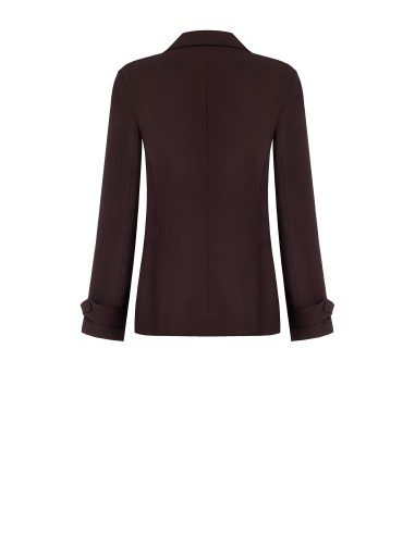 Casaco blazer de tecido fluido Rinascimento