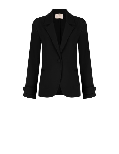 Casaco blazer de tecido fluido Rinascimento