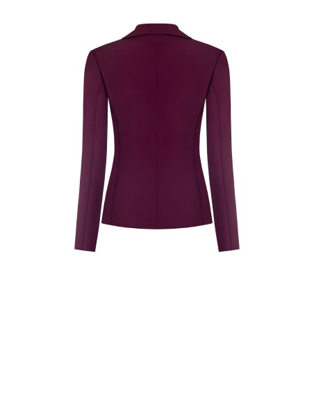 Blazer com 1 botão em tecido técnico Rinascimento