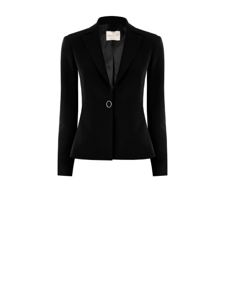 Blazer com 1 botão em tecido técnico Rinascimento