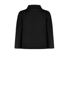 Casaco curto com efeito de capa de neoprene Rinascimento 2