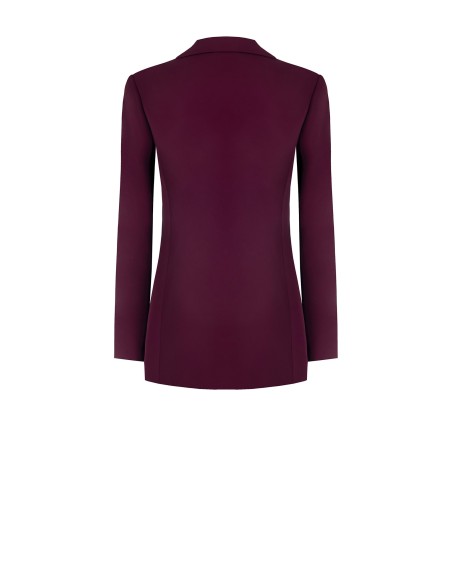 Casaco blazer com pregas largas em tecido técnico Rinascimento