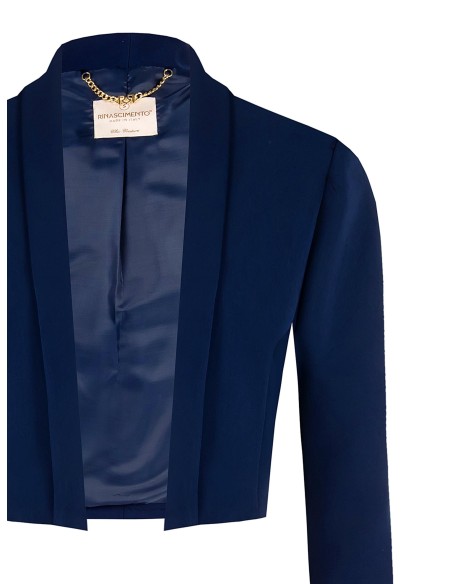 Bolero aberto em tecido técnico Rinascimento