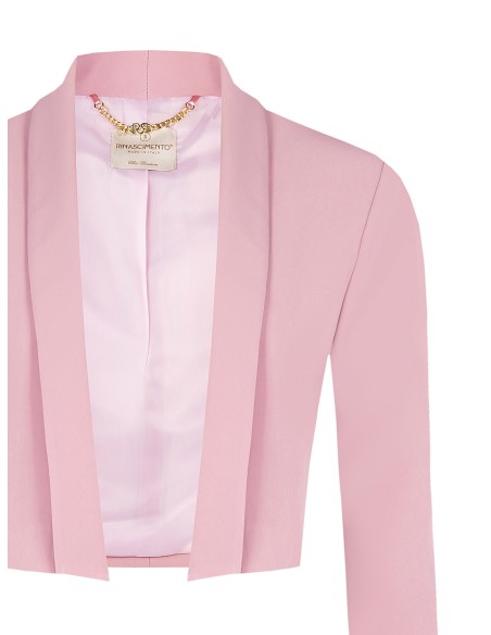 Bolero aberto em tecido técnico Rinascimento