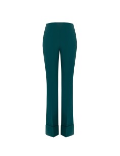 Calças Palace em tecido técnico com lapelas Maxi Rinascimento 2